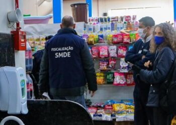 Fiscalização em Porto Alegre Covid