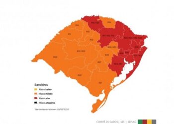 bandeira vermelha regiões