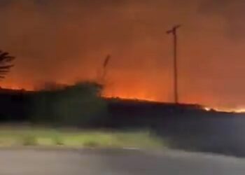 incendio estrada do mar