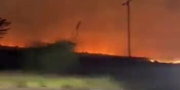 incendio estrada do mar