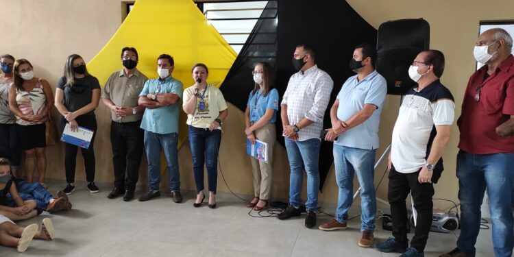 Inauguracao escola Portao