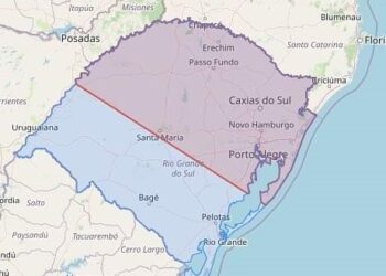 Mapa Rio Grande do Sul