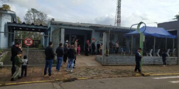 Postos de saude com movimentacao elevada no sabado. Foto Marcio Lacerda