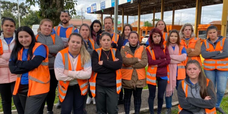 Paralisacao pedagio Portao