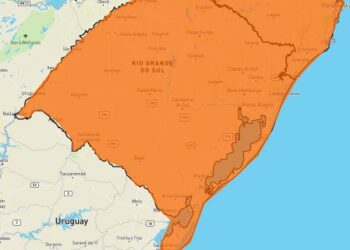 tempestade rio grande do sul inmet