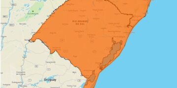 tempestade rio grande do sul inmet