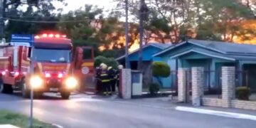 2111 Incendio em Nova Santa Rita pronto