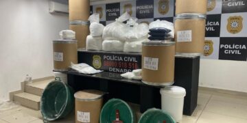 Apreensão de drogas em Estância Velha