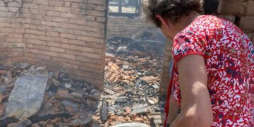 incendio casa professora aposentada portão