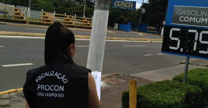 Fiscalização Procon Combustíveis
