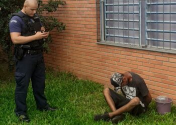 Guarda Civil Municipal evita furto de ar condicionado de escola do município2