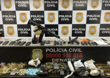 apreensão de armas polícia civil