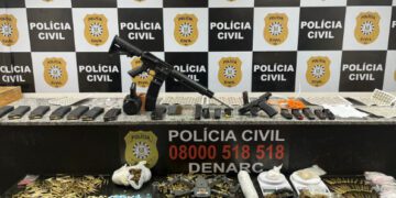 apreensão de armas polícia civil