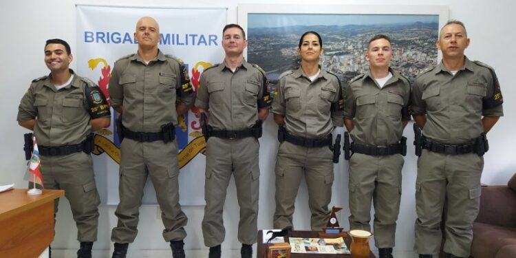 novos capitaes da brigada militar